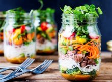 salada no pote lucrativa