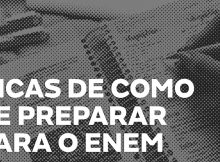 dicas para o enem