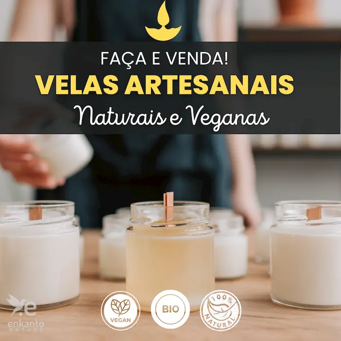 Curso de Velas Artesanais Enkanto Nature