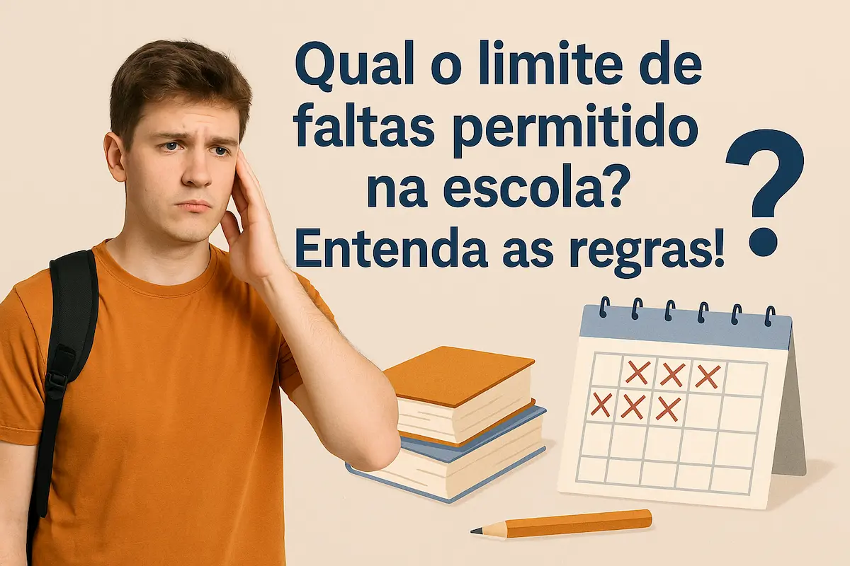 Qual o limite de faltas na escola em 2025? Entenda as regras!