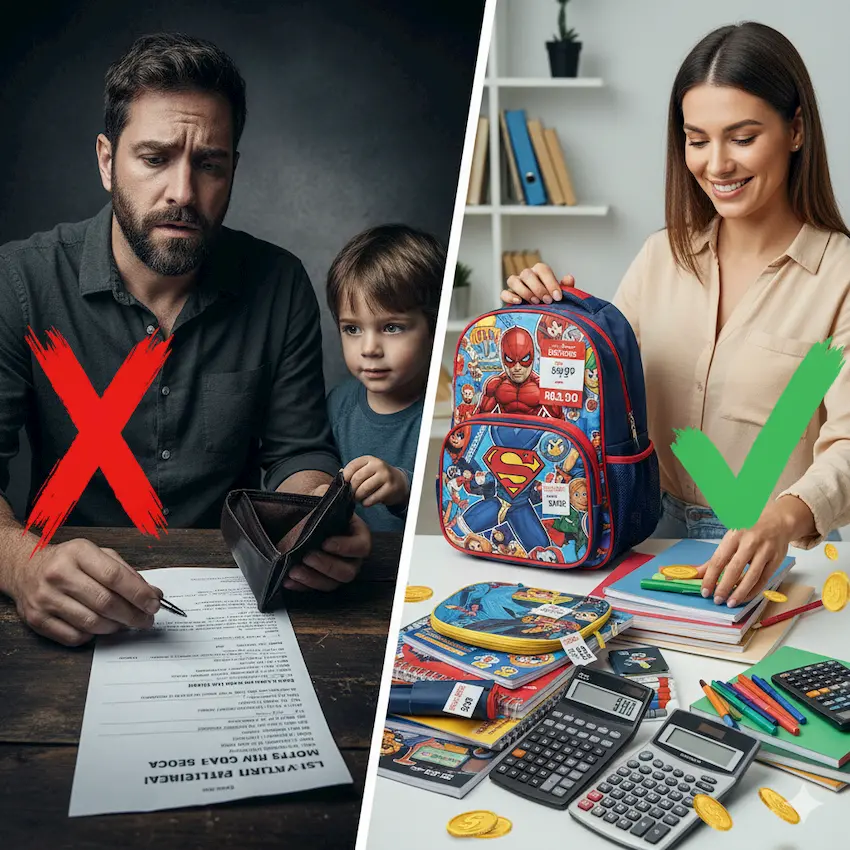 Socorro, a Lista de Material Escolar 2026 Chegou! Como Economizar Sem Desesperar?