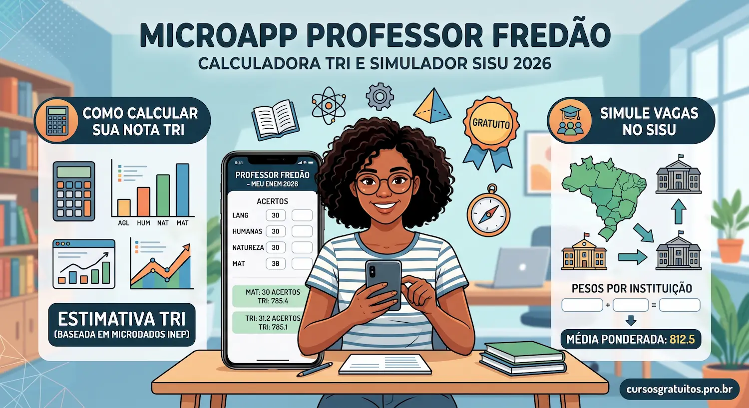 microapp professor fredao enem