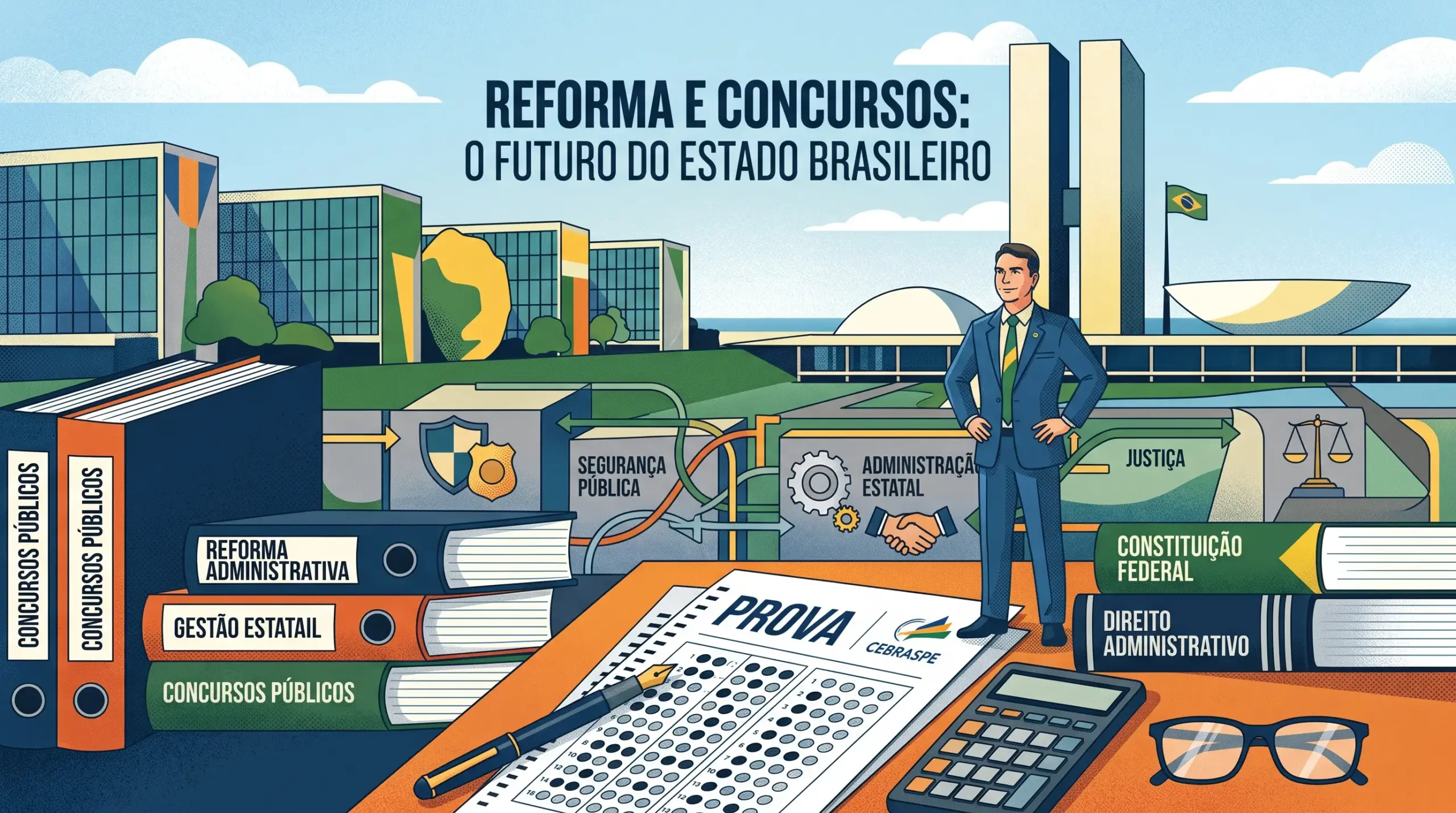 Concursos públicos- o que acontece com eles se Flávio Bolsonaro ganhar